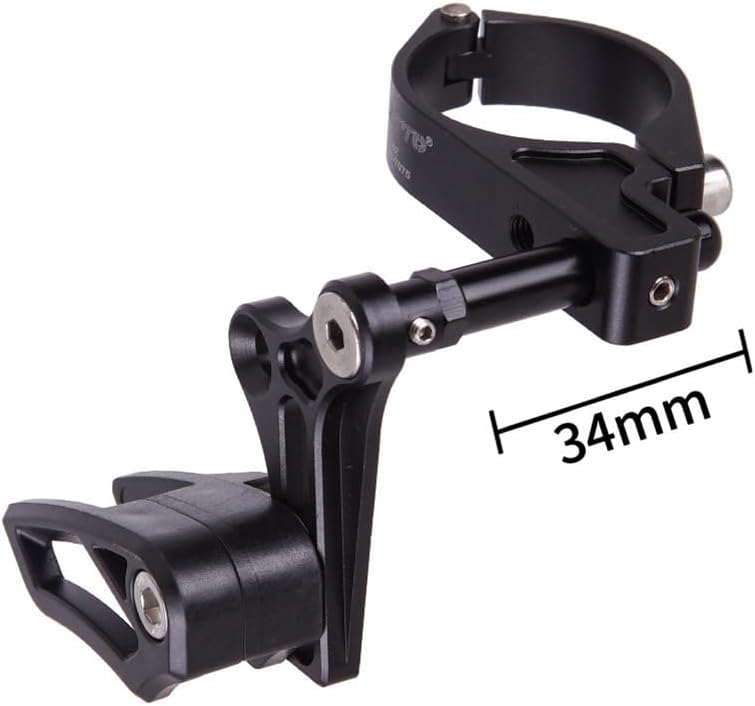 Gaderth Chain Guide Mountain Bike, 7075 Aluminium Alloy MTB Chain Guide, Strong Bicycle Chain Guard Protector, Mount Chainring Guard Get Adjusted To The Correct Position for Most Bicycle Road Bike BMX red - Image 2